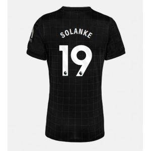 Tottenham Hotspur Dominic Solanke #19 Jalkapallovaatteet Naisten Vieraspaita 2025-26 Lyhythihainen